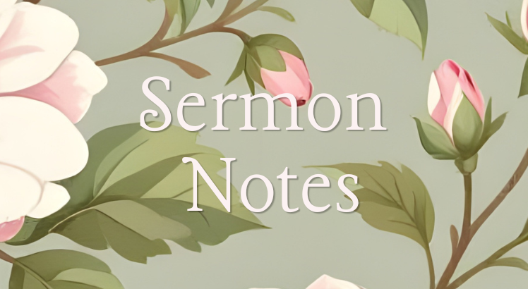 Sermon Notebook: For A Better Study of God’s Word